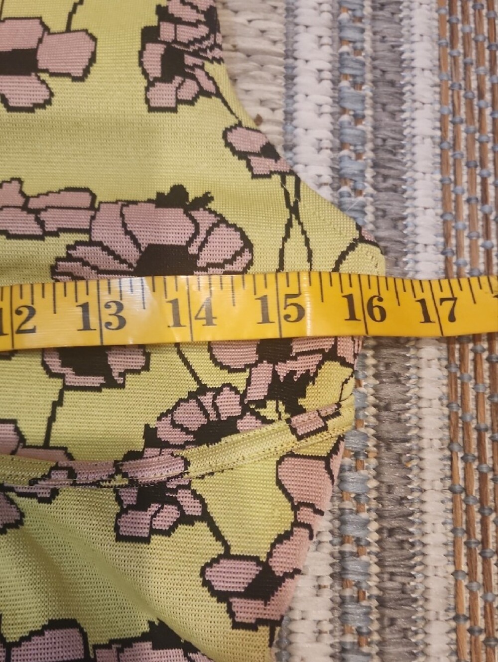 Zara Yellow Floral Mock-Neck Skirt And Top - Picture 7 of 10